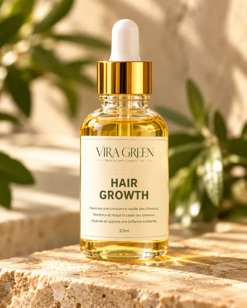 زيت Hair Growth من Vira Green — قنينة 30 مل
